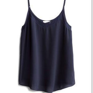 NWT Stitch Fix Sophie Rue Navy sheer Tank